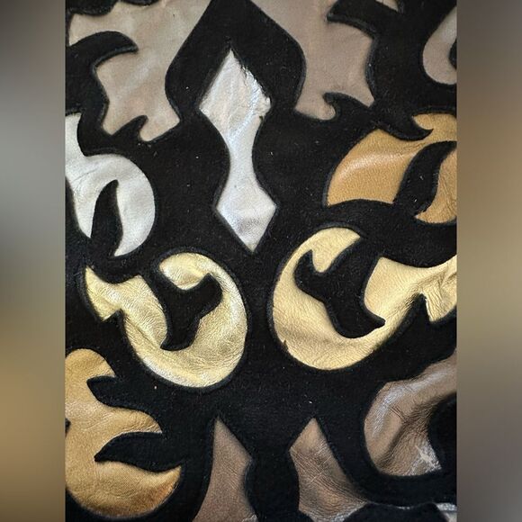 Sesto Meucci Laser Cut Suede Cowboy boots 7M - Picture 7 of 7